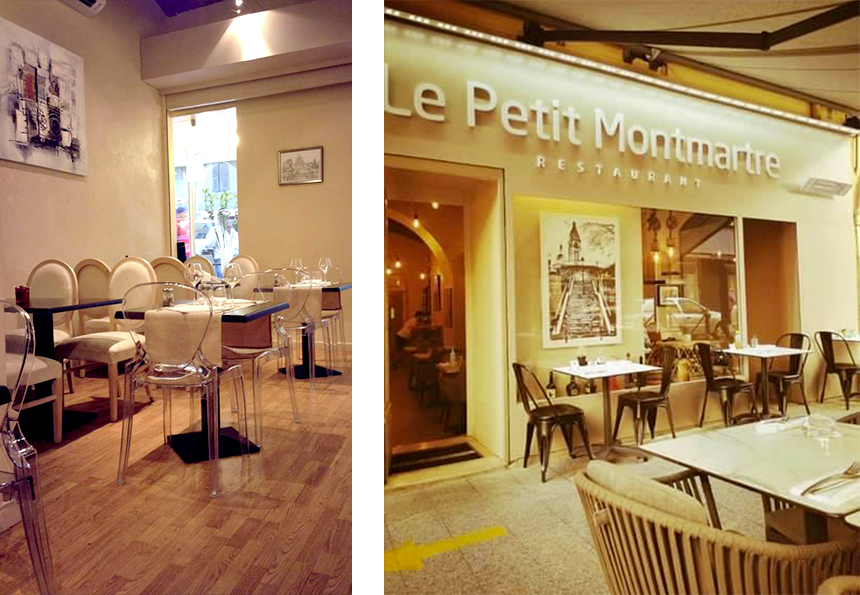 Le restaurant - Le Petit Montmartre - restaurant BASTIA - meilleur resto BASTIA